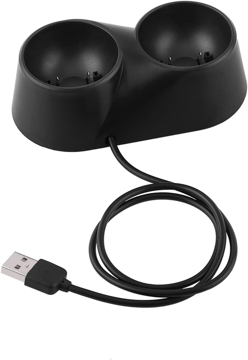 USB oplaadstation voor VR controllers - dubbel oplaadpunt - ruimtebesparend ontwerp - altijd klaar om te spelen - ShopVlot