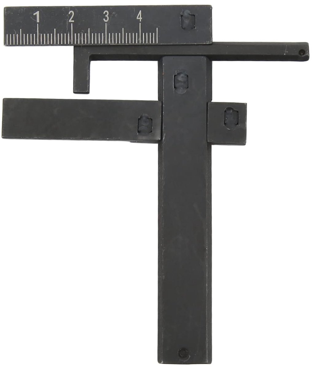 Carburetor floatmeter 0-40mm - stalen constructie - verstelbaar - ideaal voor afstelling van motorfietsen - ShopVlot