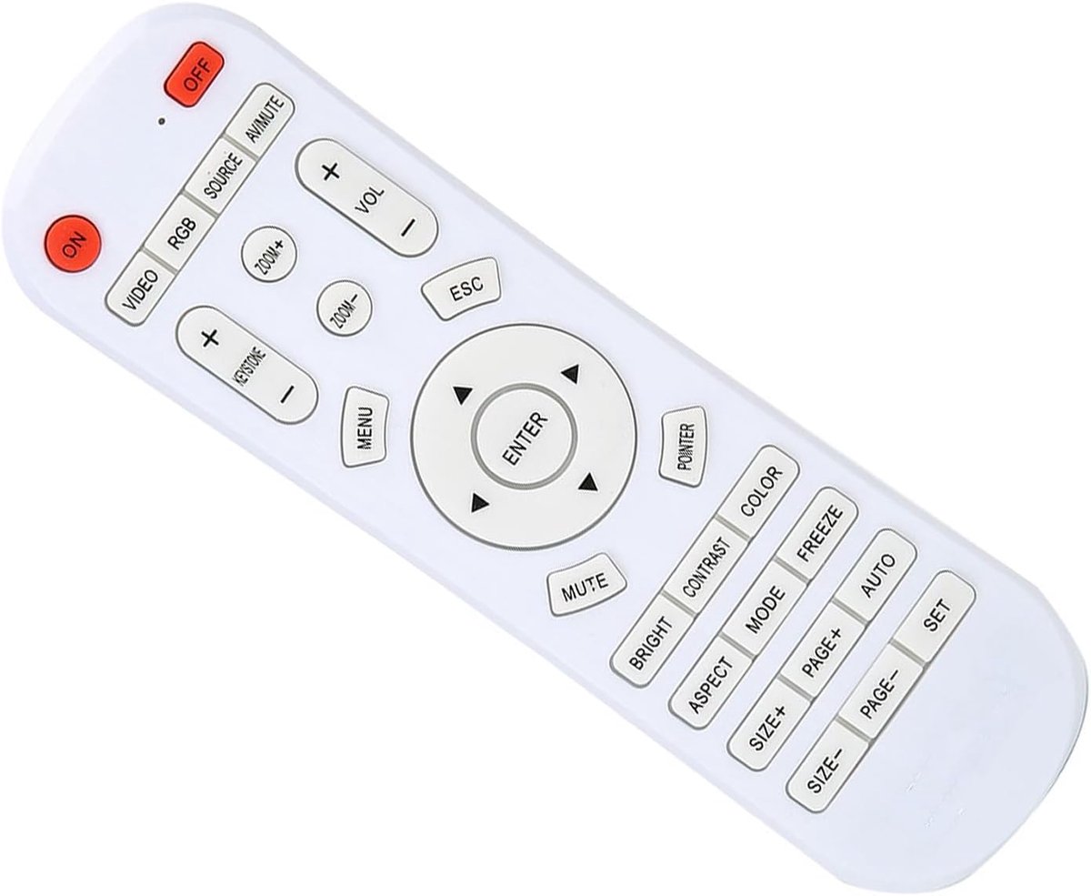Universele afstandsbediening - draadloos - vervangend voor projector - tot 10 meter afstand - ShopVlot