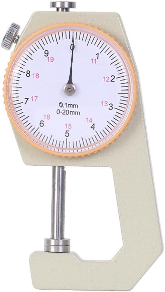 Micrometer diktemeter 0-20mm - conische kop - nauwkeurige metingen - ideaal voor kwaliteitscontrole - ShopVlot
