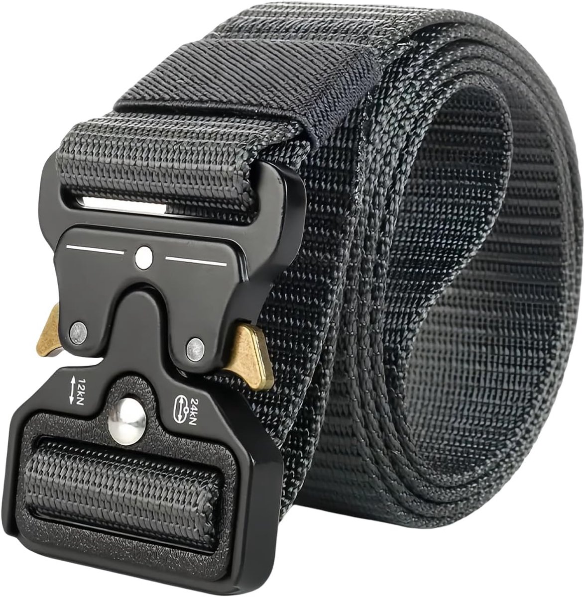 tactische riem voor mannen - 117 cm - nylon met gespsluiting - ideaal voor actief gebruik - ShopVlot
