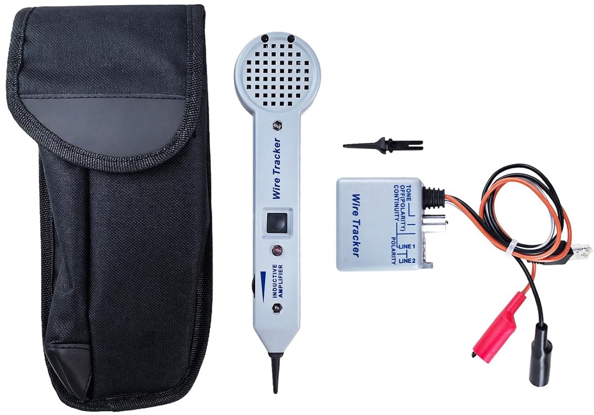 Tongeneratorkit - inductieve versterker - instelbaar volume - nauwkeurige kabeltracking - ShopVlot