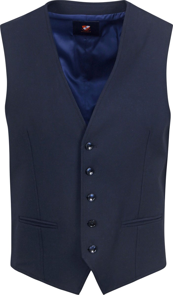 Suitable BASE Gilet Donkerblauw (navy) - Maat 44 - Heren