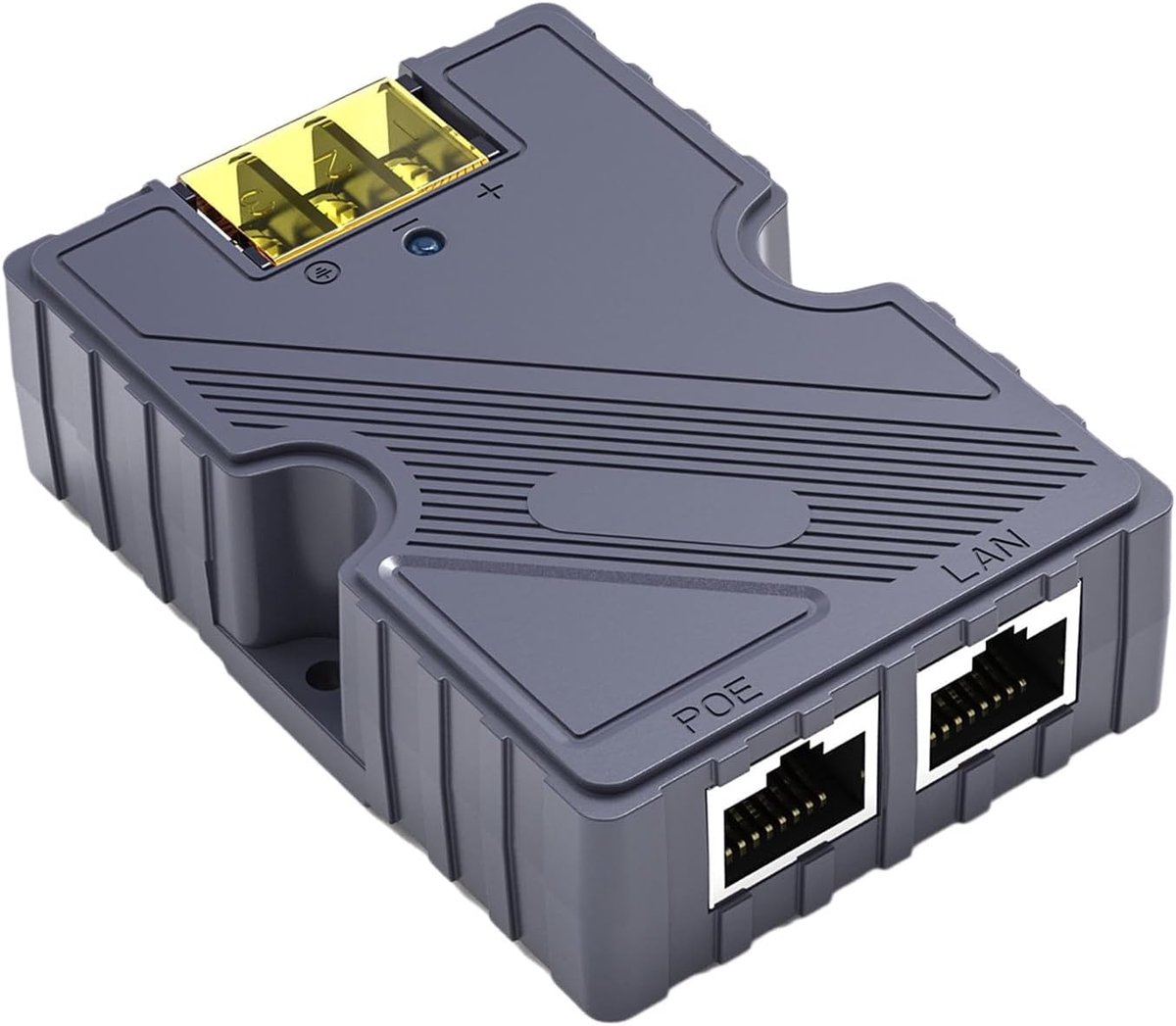 GigE PoE Injector 150W - Voor Satellietschotel V2 - Hoge snelheid en ESD-bescherming - Betrouwbare stroomvoorziening - ShopVlot