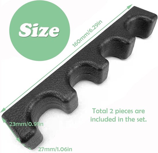 Billiard cue holder - kunststof - non-slip design - ideaal voor biljartzalen en clubs - ShopVlot — afbeelding 5