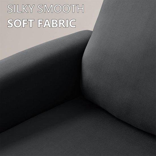 Hoes voor Relaxfauteuil - Stretchy, Waterdichte & Antislip Beschermhoes in Zwart — afbeelding 2