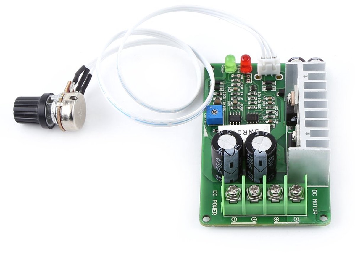 PWM Motor Speed Controller 12V/24V/36V 15A - Potentiometer - Overload bescherming - Eenvoudige bediening - ShopVlot