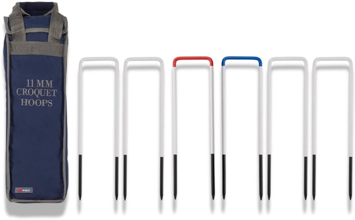 Uber Games Set of 6 Croquet Hoops (11mm) - ShopVlot