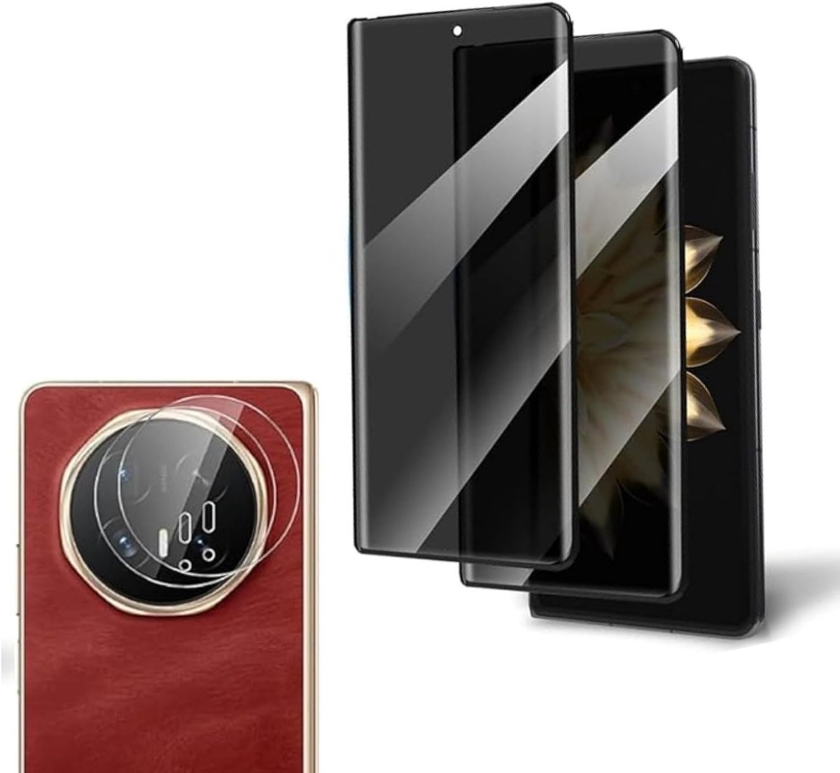 voor Honor Magic V6 voor privacyscherm van screen protector, 2 stuks beschermfolie, accessoires voor privacyscherm met - ShopVlot
