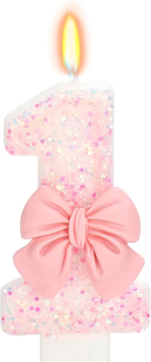 DazzJoy bows birthday candles figures 1 - ShopVlot