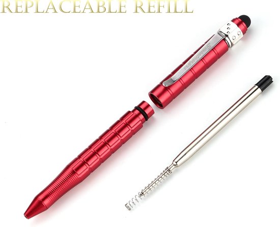 SMOOTHERPRO Rubber Touch Screen Pen - Stylus Tip Ballpoint Pens - Retractable Ballpoint Pen Smooth Writing Pen - ShopVlot — afbeelding 3