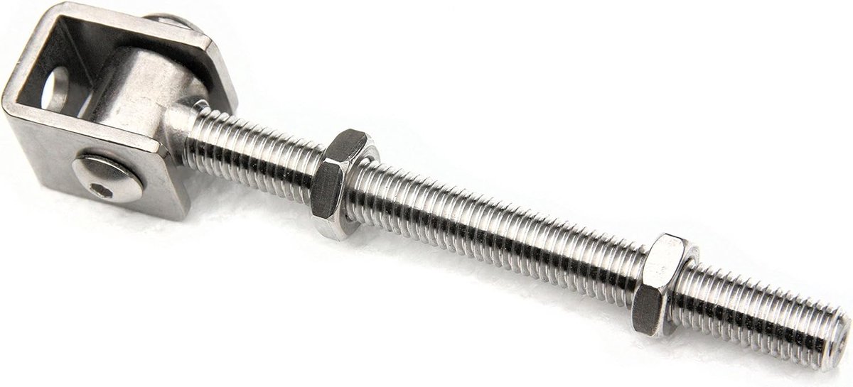 V2A Stainless Steel Door Tape M12, Welded Band Long, Stainless Door Hinge for Garden Door - ShopVlot