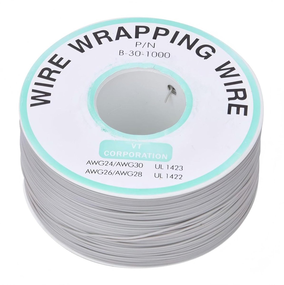 Tinned Copper Wire, OK Wire Printed Circuit Board Repairing Wire-Wrapping 30AWG Wrapping Jumper Wire 300m Grey - ShopVlot