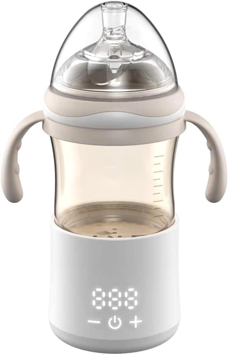 37W Portable Bottle Warmer, Milk Heater For Babies With Digital Display For Instant Temperature, 5500 MAh Milk Heater - ShopVlot