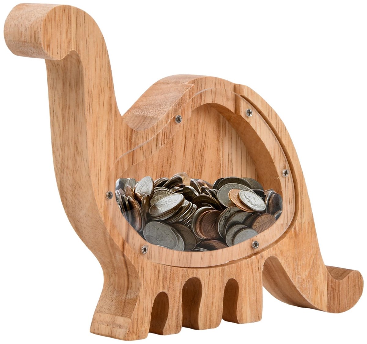 Solidchoice - Houten Dinosaurussen Spaarpot voor Kinderen