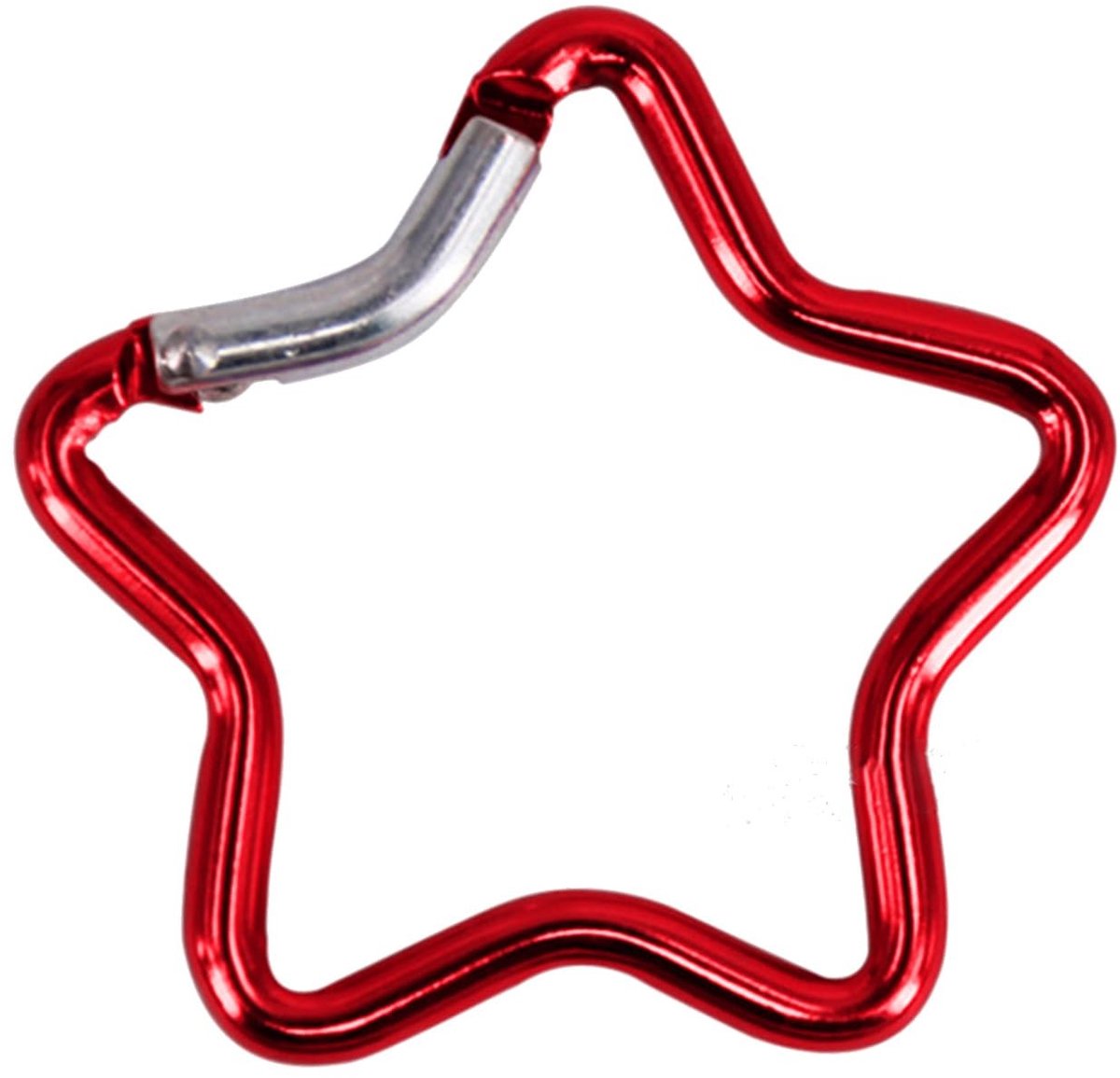 Solidchoice - Stervormige Aluminium Karabijnhaak voor Diverse Activiteiten