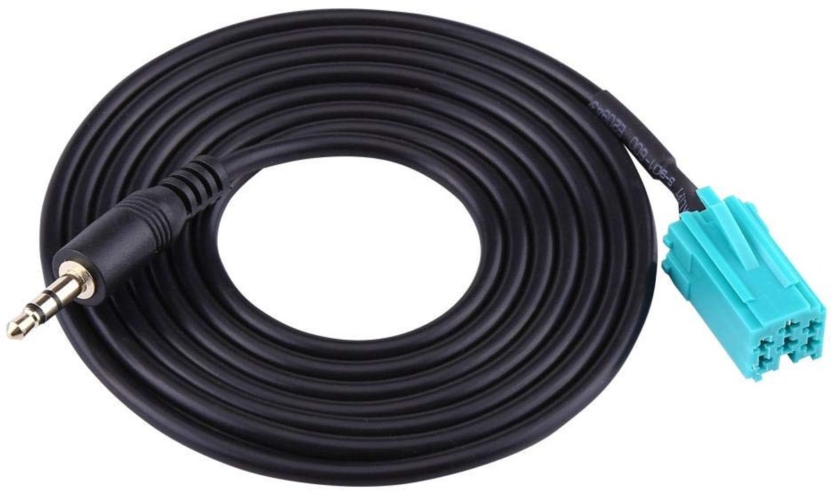 Solidchoice - 6-Pins AUX Kabel voor Auto met 3,5mm Connector