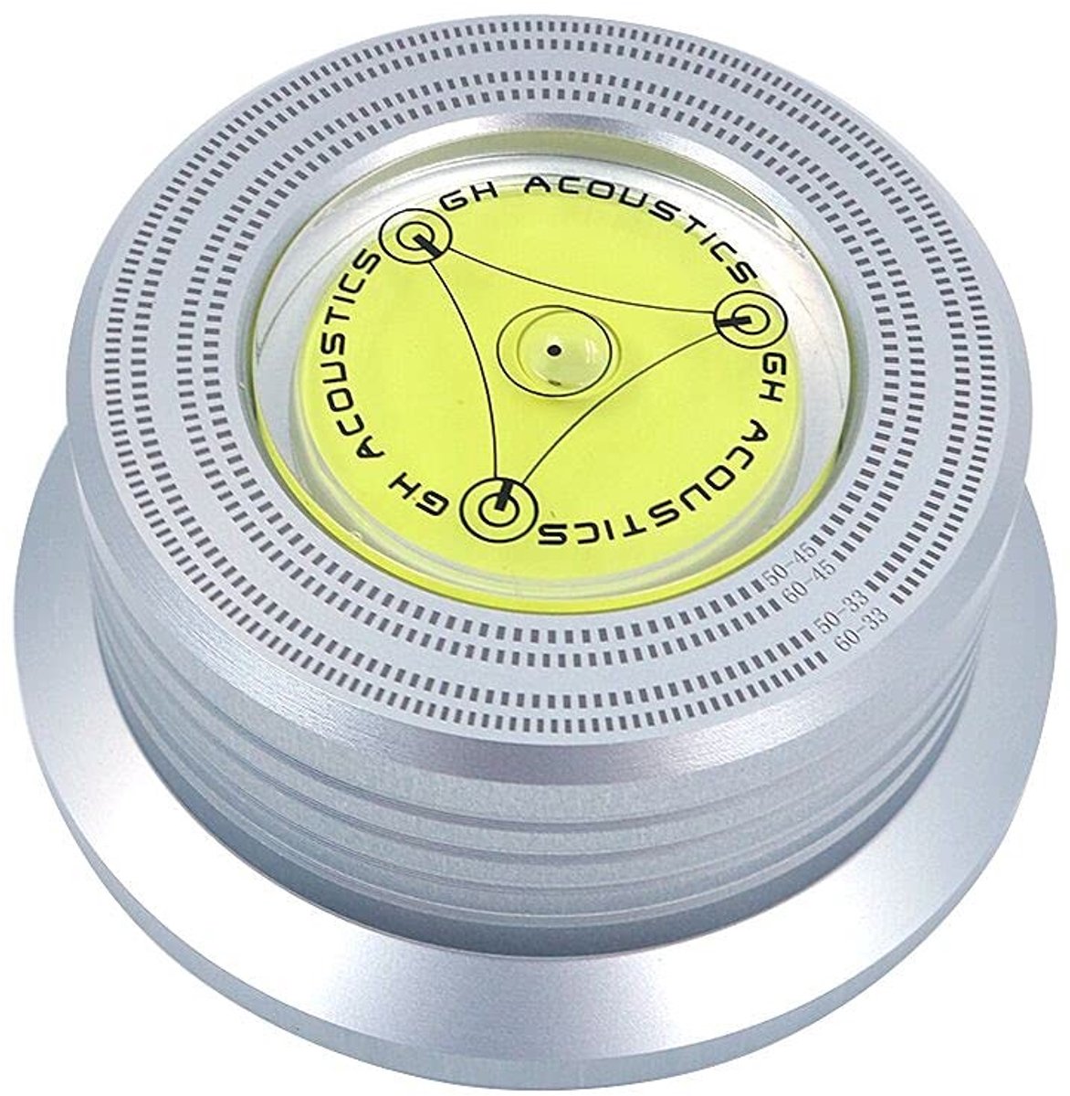 Solidchoice - Record Stabilizer Clamp voor LP Platenspelers, Aluminium