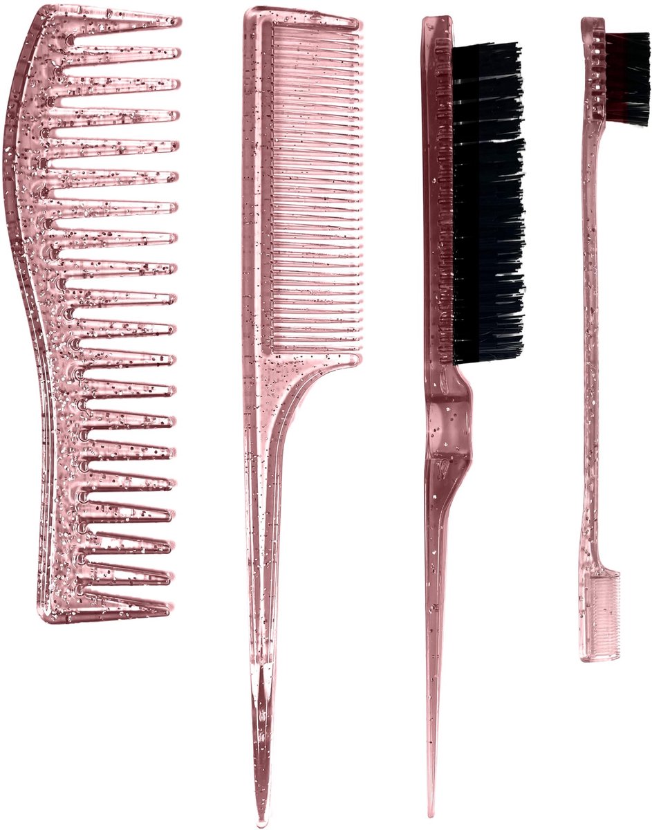 Solidchoice - Detangling Brush Set in Roze