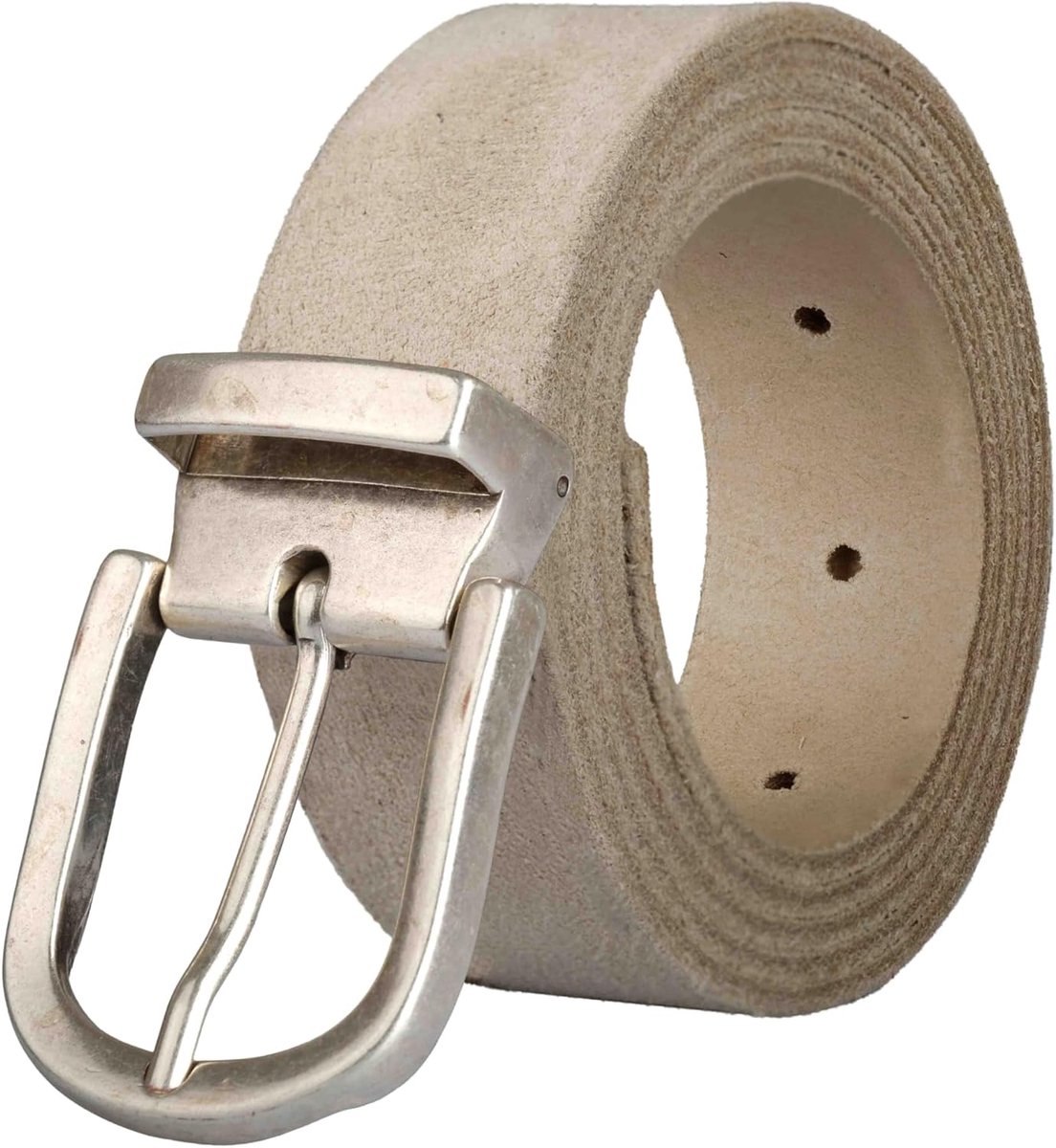 Leren riem 110 cm - krullend leer - verstelbaar - perfect voor elke outfit - ShopVlot