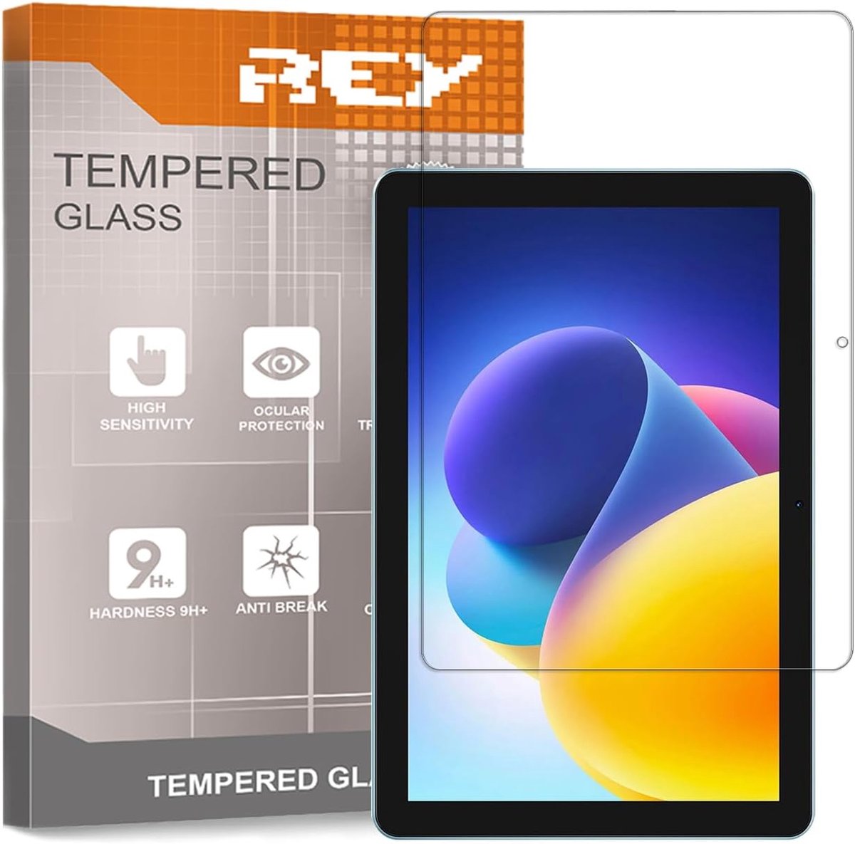 Screen Protector Film 10.1" - Gehard Glas - 9H+ Hardheid - Optimale Bescherming voor DOOGEE T10W en R08 - ShopVlot