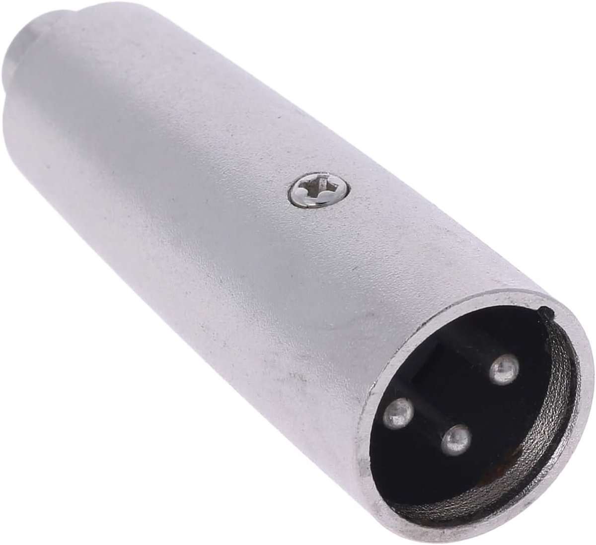 Adapter RCA Female naar XLR Male - Metaal - Stereo - Ideaal voor microfoons - ShopVlot