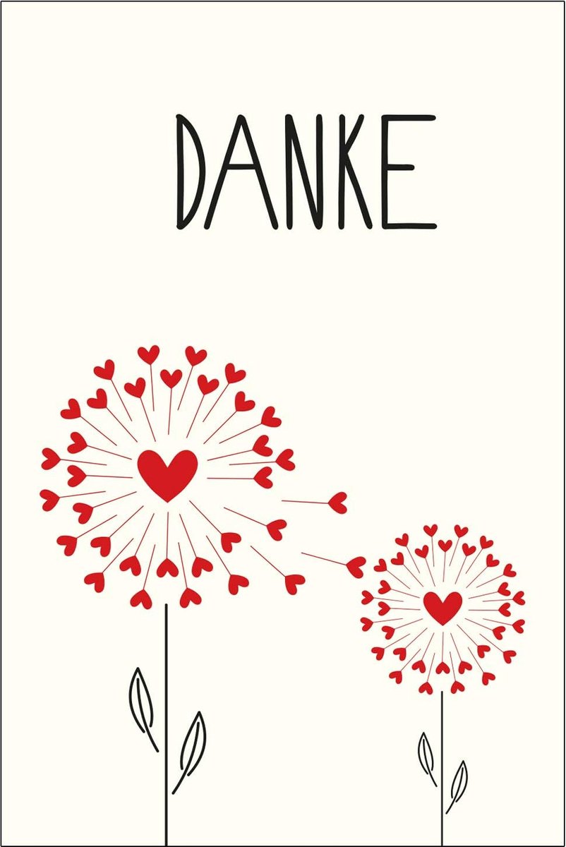 Bedankkaarten set van 4 - Vouwkaarten met enveloppen - Unieke ontwerpen - Perfect voor elke gelegenheid - ShopVlot