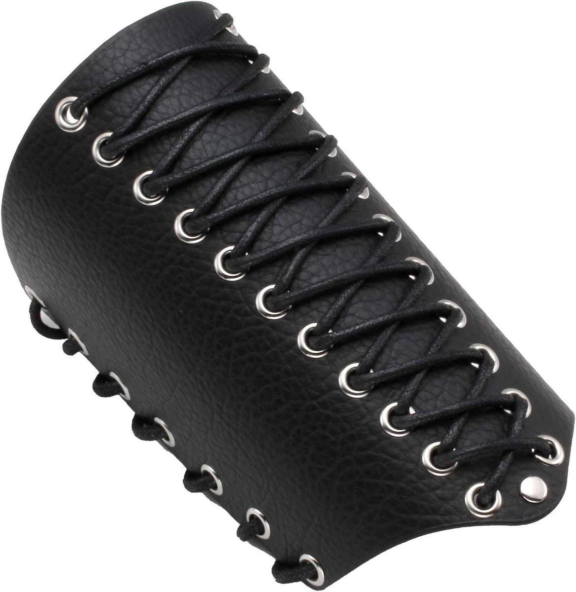 Leren handschoenen M - zwart - brede pasvorm - optimaal comfort - ShopVlot