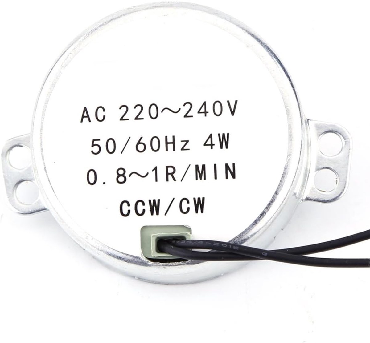 Synchronous motor 220/240V 4W - 50/60Hz frequentie - CCW/CW draairichting - ideaal voor precisietoepassingen - ShopVlot