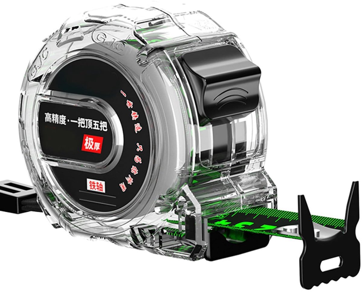 Rolmeter 7,5m - Electroplated RVS - Hoge nauwkeurigheid - Ideaal voor houtbewerking - ShopVlot