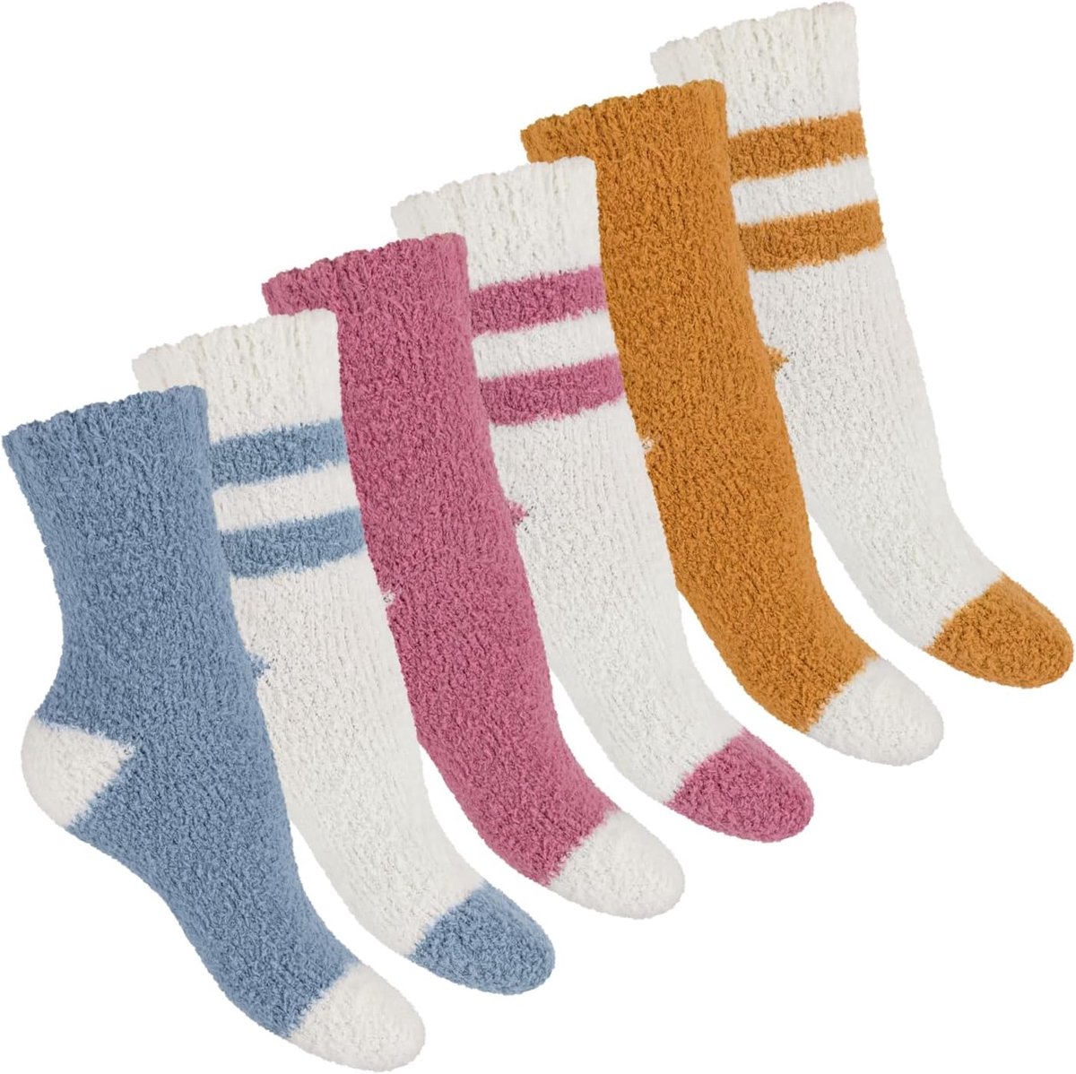 Pluche Sokken voor Mannen en Vrouwen - Zacht Onderkant - Antislip - Comfortabel voor Thuisgebruik - ShopVlot