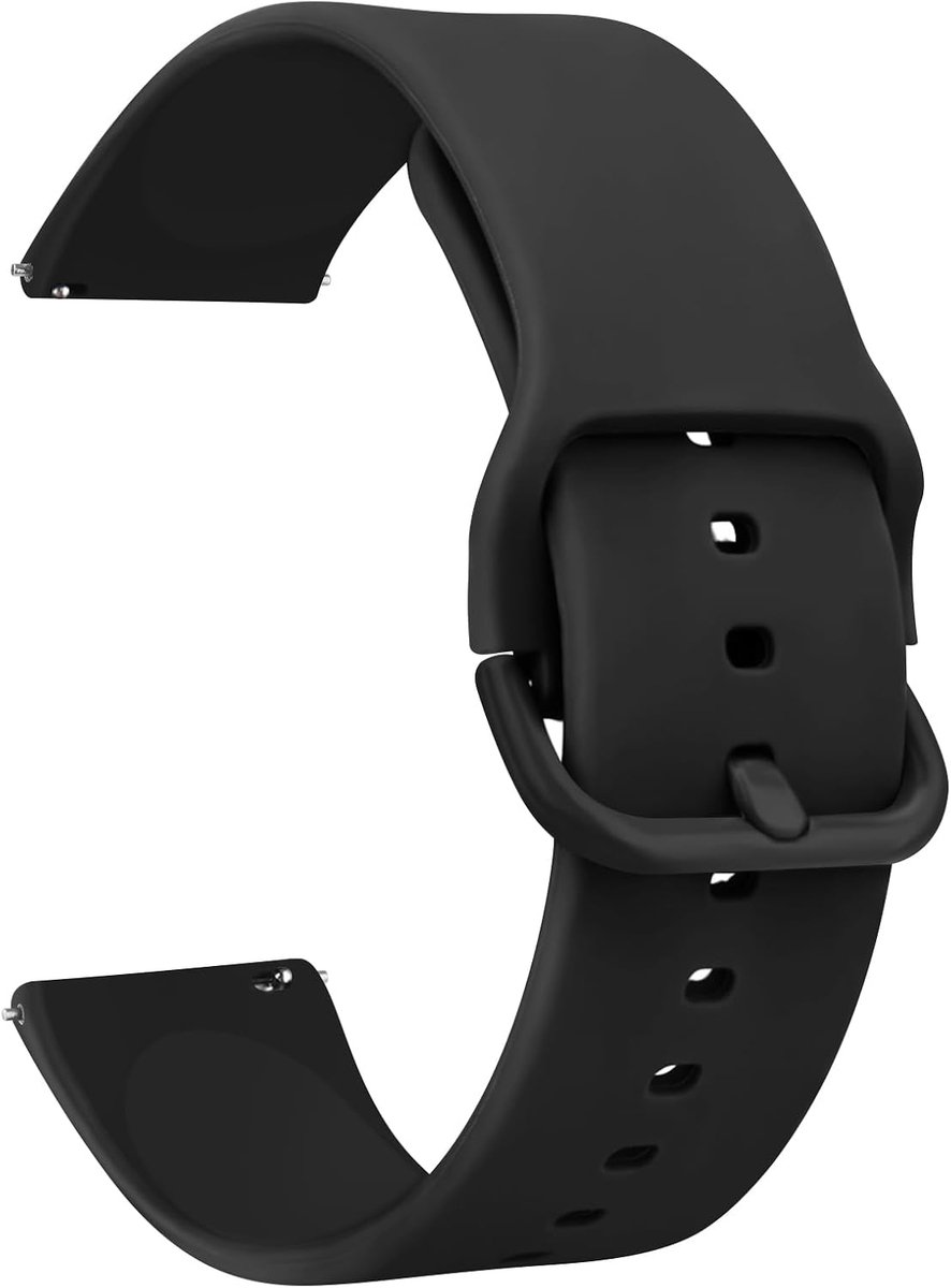 Vervangende Horlogeband 20mm 22mm - Siliconen Horlogeband - Snelle Bevestiging - Geschikt voor Vrouwen en Mannen - ShopVlot