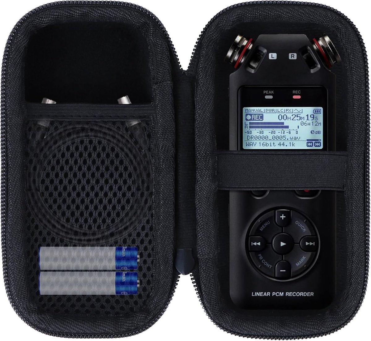 Lebakort Hard Case Compatible with Portable Stereo Recorder DR-05X/DR-05XP - ShopVlot