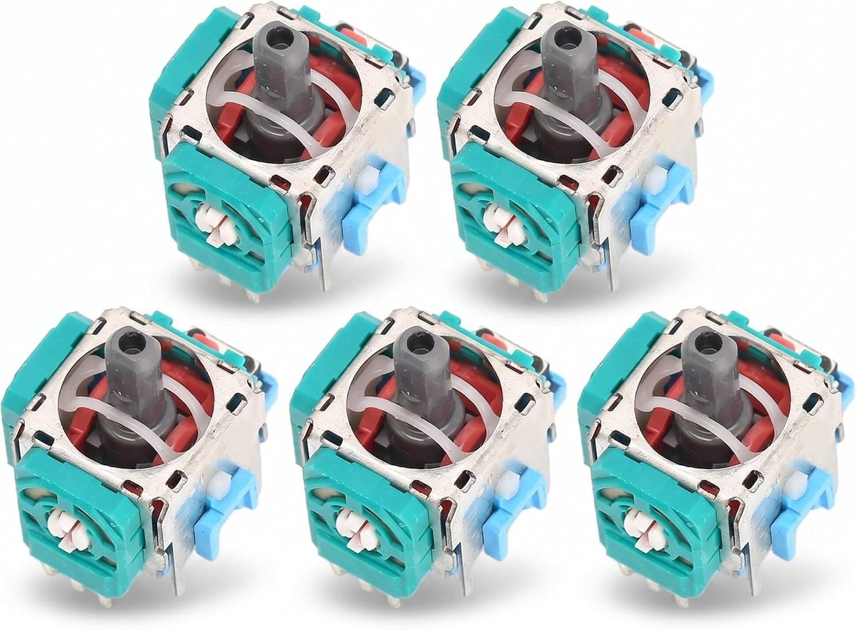 3D Analog Joystick Sensor Rocker Module Vervanging voor PS5 Controllers - 5 Stuks Thumb Sticks, Joystick Onderdelen en Accessoires