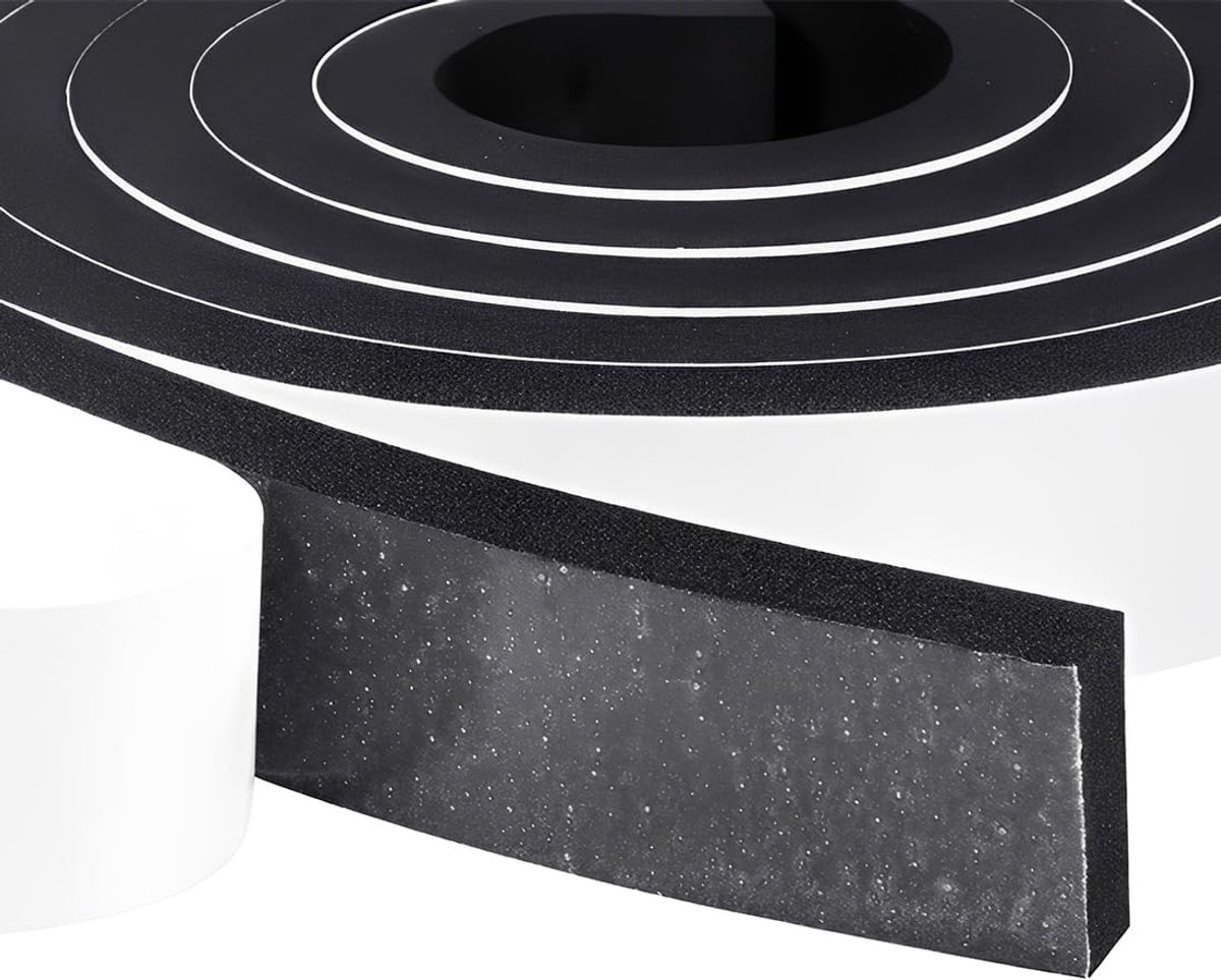 1 roll of self-adhesive foam seal, window seal, draught excluder, self-adhesive, insulated and weatherproof (5 m, 15 m - ShopVlot