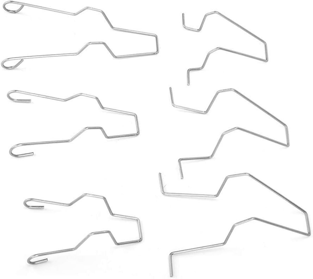 6 Stuks Veerclip voor Autolampen - Vervangingsclips voor H1 H3 H4 H7 Koplampen, Duurzaam en Betrouwbaar