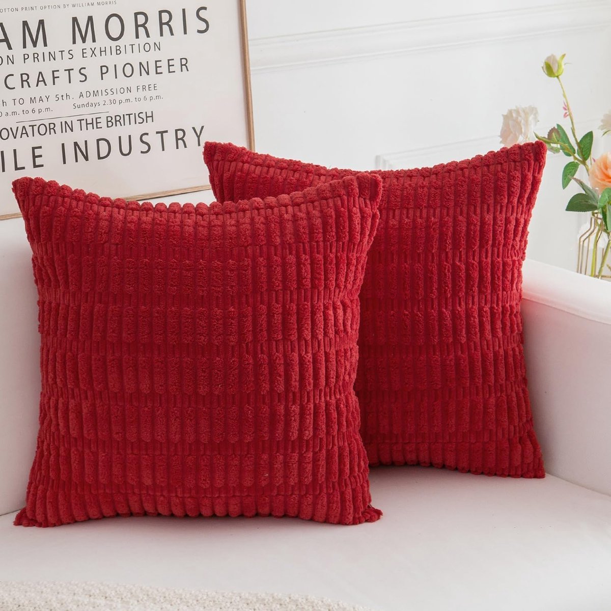 Kussenhoezen 45 x 45 cm - Kerstmis - Polyester - Decoratie voor sofa en slaapkamer - ShopVlot