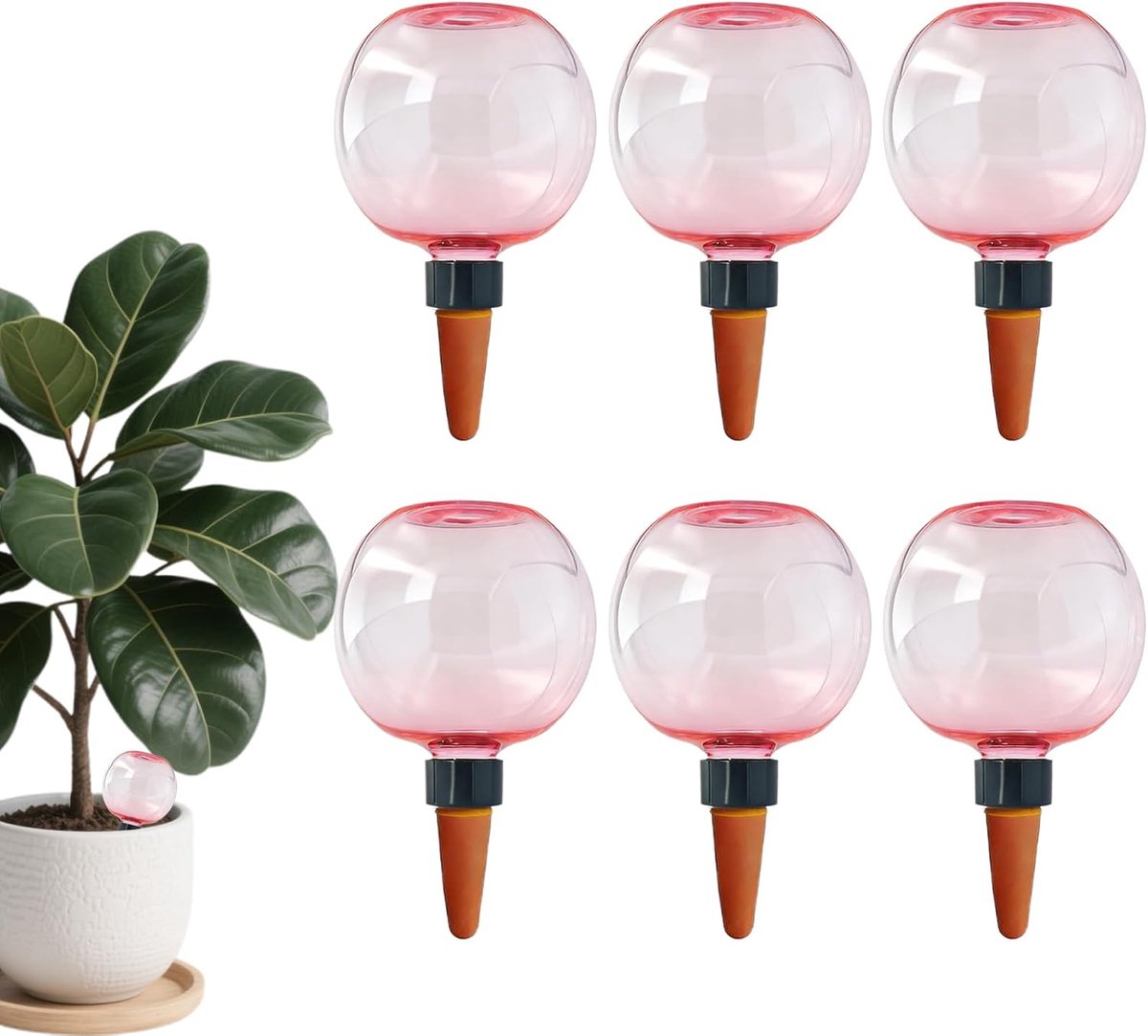 Watergeefballen 500ml - Zelfwaterende Waterdispenser - Automatische plantirrigatie - Ideaal voor thuis en balkon - ShopVlot
