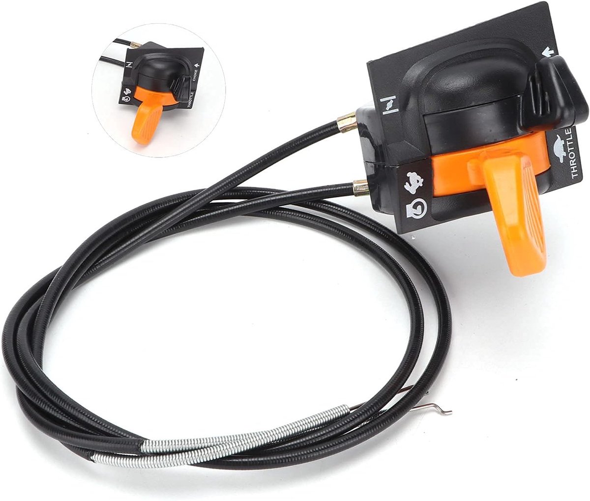 Throttle kabel gas choke hendel met kabel - vervangingsonderdeel voor Deere X305R X310 X530 X300 X300R X304 - ShopVlot