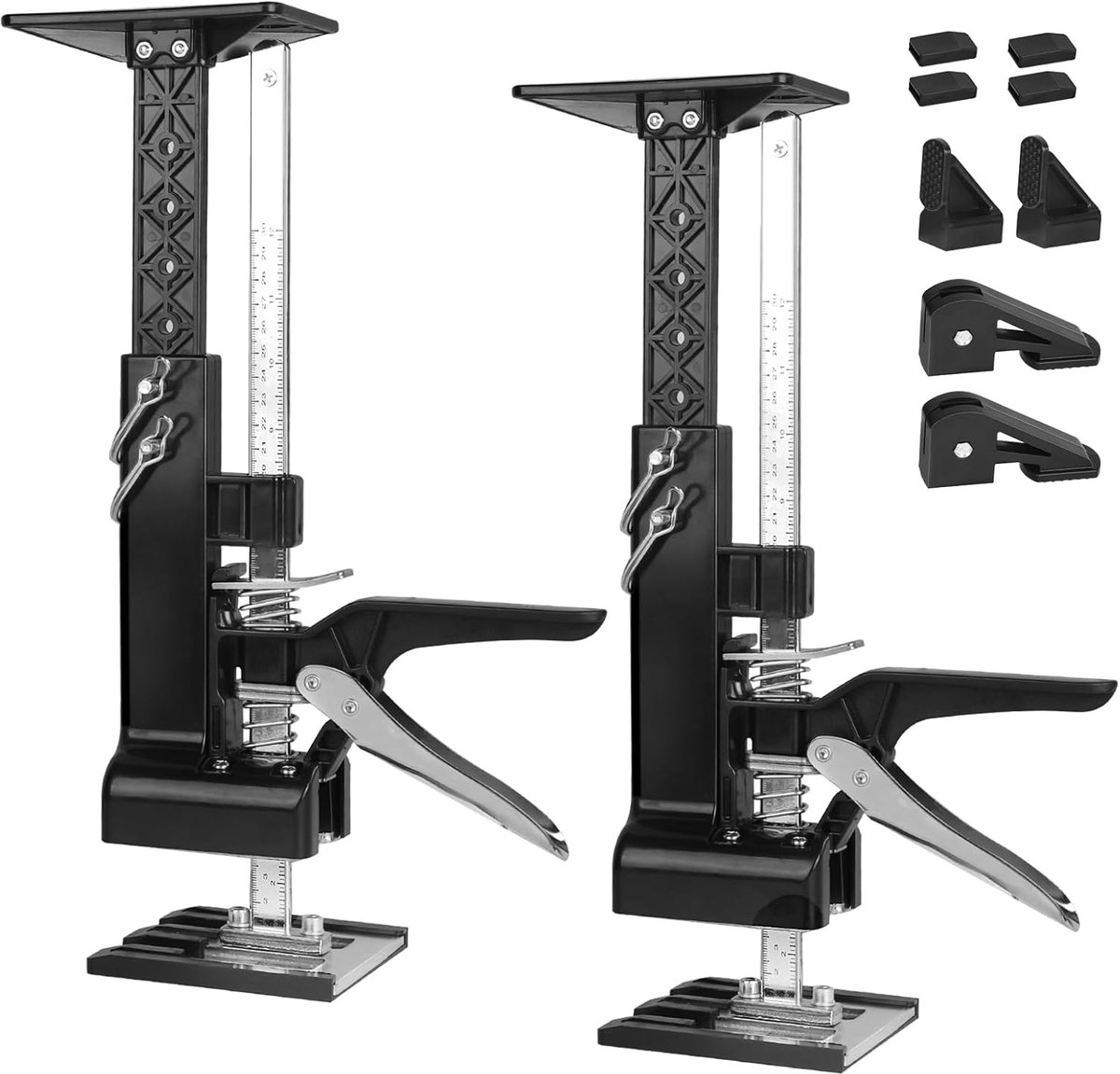 SnelShoppen - DBREAKS 3-in-1 Multifunctionele Werkbesparende Arm met Schaal, 2 Stuks, 38 cm, Handhefwerktuig tot 220 kg, Kast Trolley Hefondersteuning