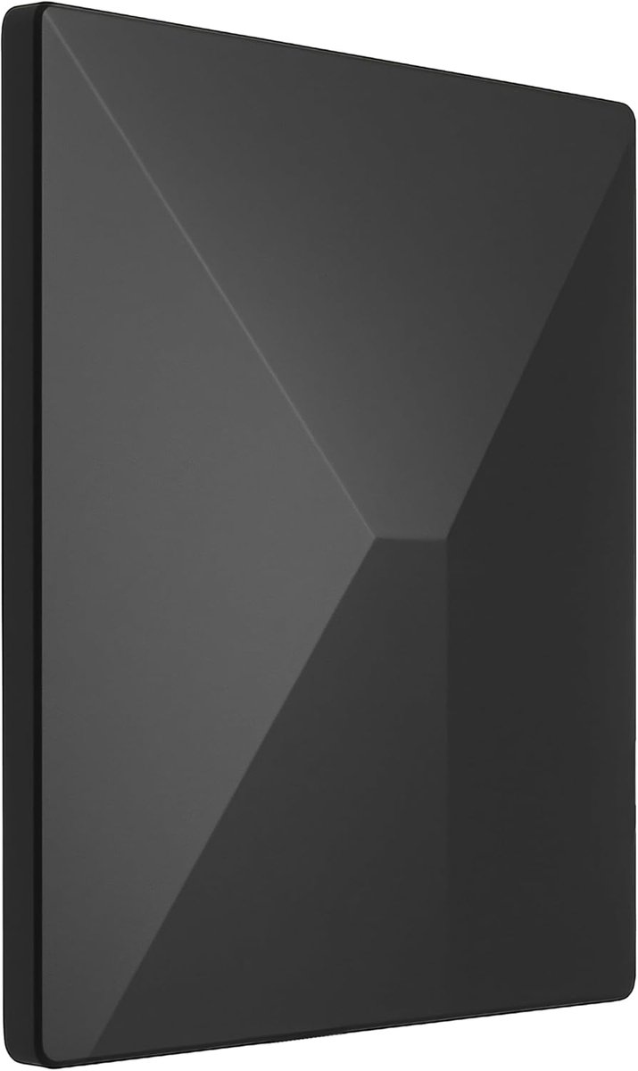 DVB-T DVB-T2 antenne met versterker 35 dB - binnen-buiten antenne - 360 graden ontvangst - ShopVlot