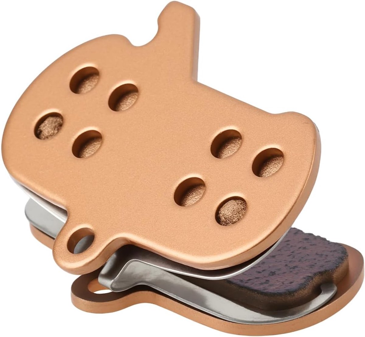 Fiets schijfremblokjes - sintered metaal - hoge remkracht - geschikt voor mountainbikes - ShopVlot
