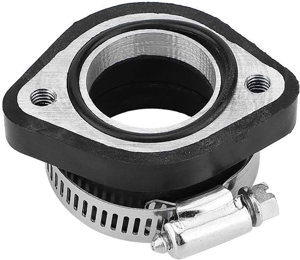 Motorcarburateur inlaatmanifold 28mm - rubberen carburateuradapter - met metalen klem - eenvoudige installatie - ShopVlot