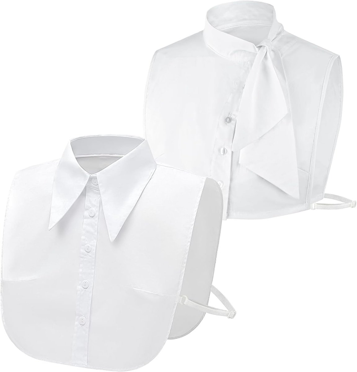 Nepkraag voor dames - Detachable Dickey Collar - Katoen - Stijlvolle toevoeging voor outfits - ShopVlot