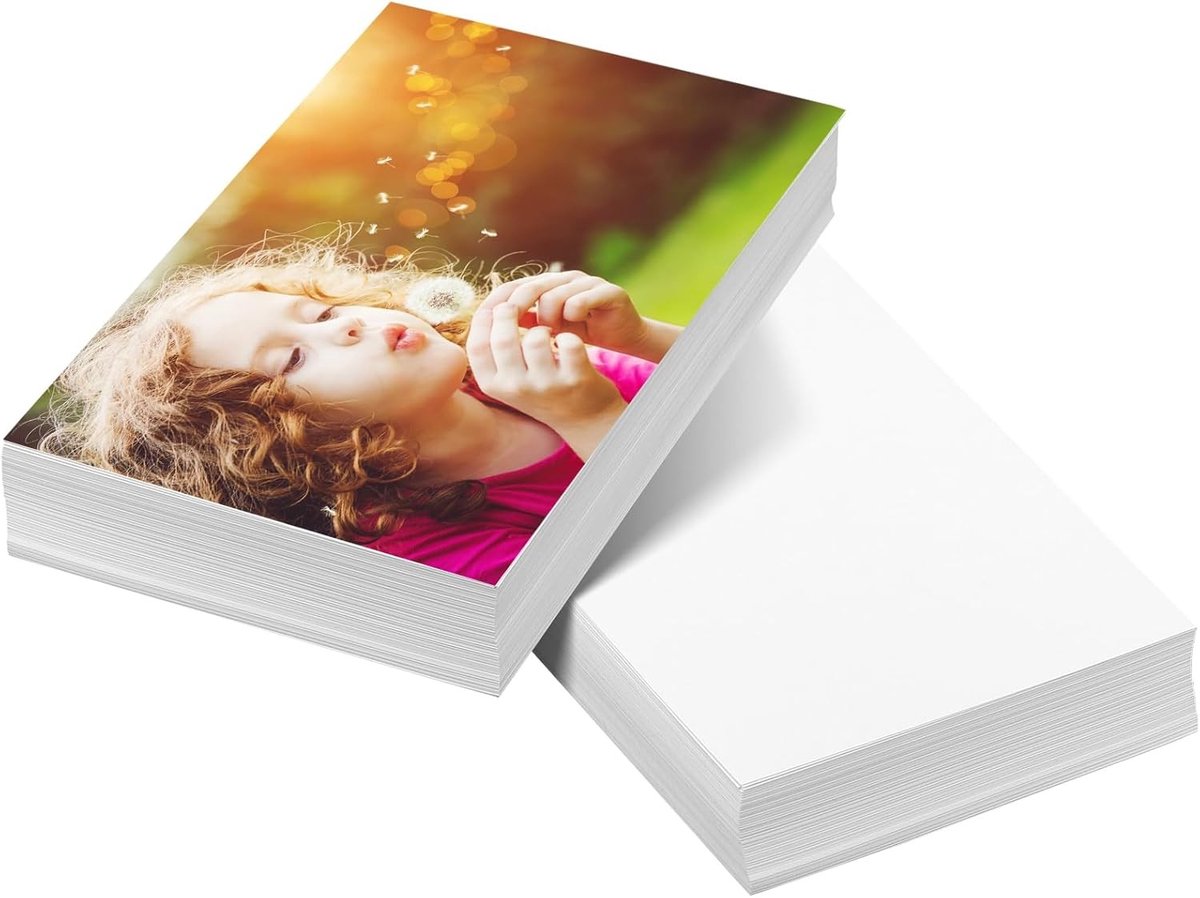 Fotopapier - Wit - 10 x 15 cm - Glanzend 200 g/m² - Voor Inkjetprinters