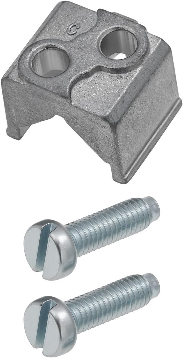 Jigsaw zaagbladklem 16x16mm - met schroef - vervangend onderdeel - geschikt voor Black & Decker - ShopVlot