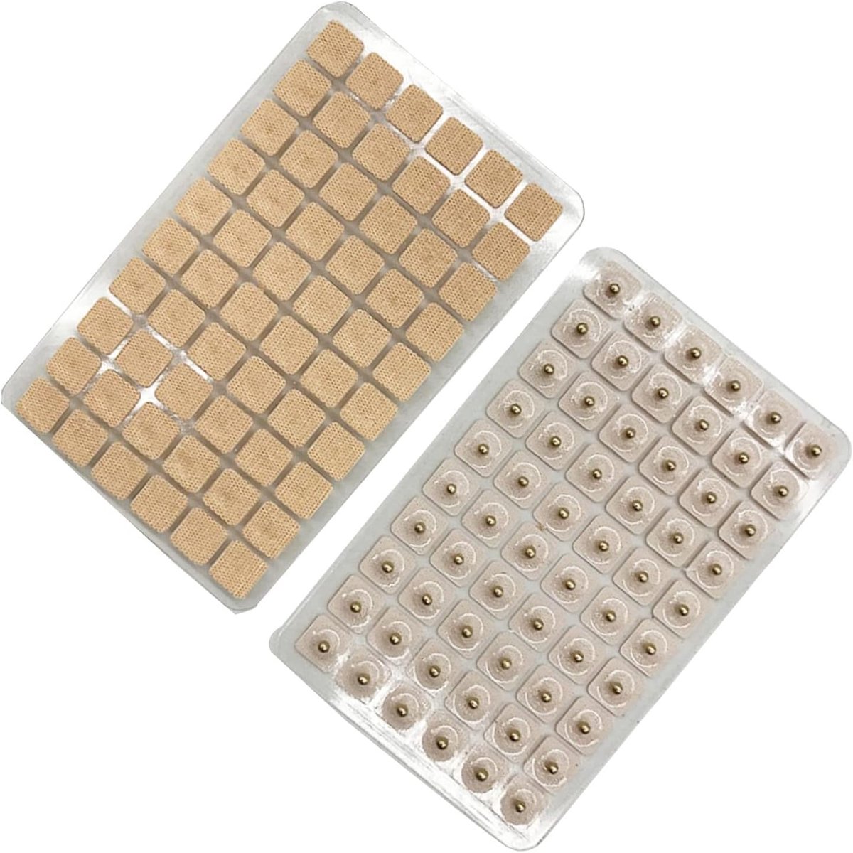 600 stuks magnetische oorspijkers - handige blisterverpakking - stimuleert acupunctuurpunten - eenvoudig in gebruik - ShopVlot