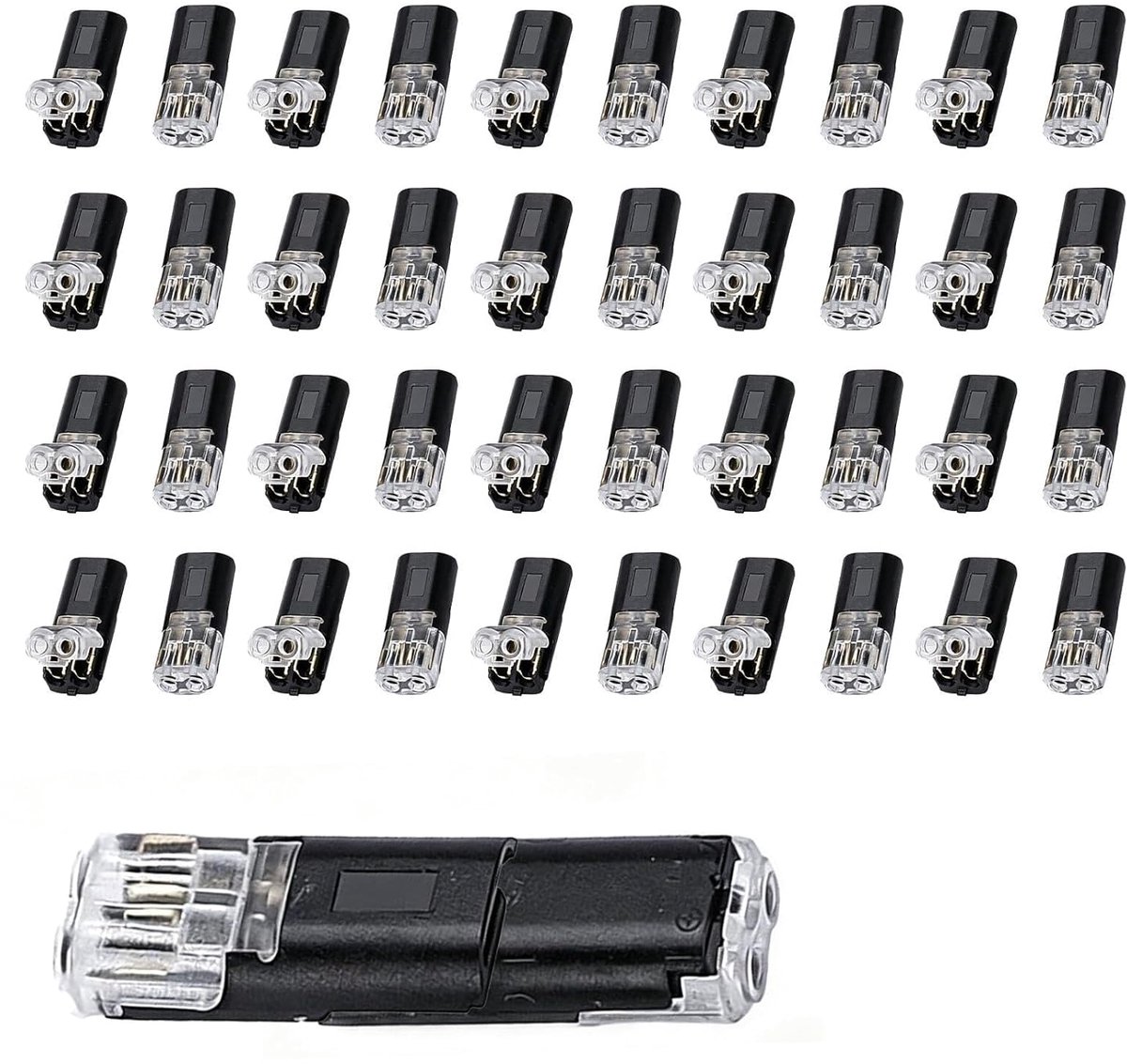 auto-kabelverbinders 40 stuks - waterdicht - 2-polig - veilige stroomdief - ShopVlot