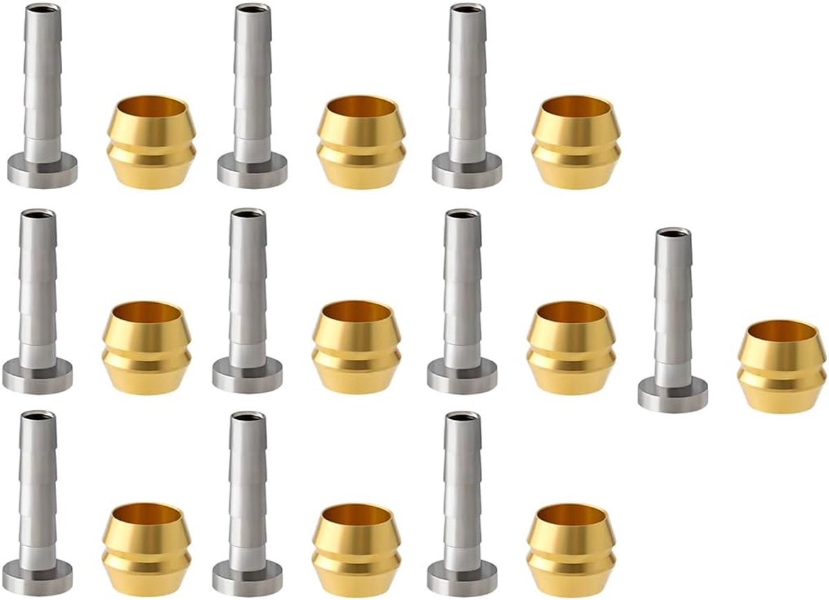 Disc Brake Olive & Insert Set - BH90 Compatibel - Messing Olive en Pin - ShopVlot