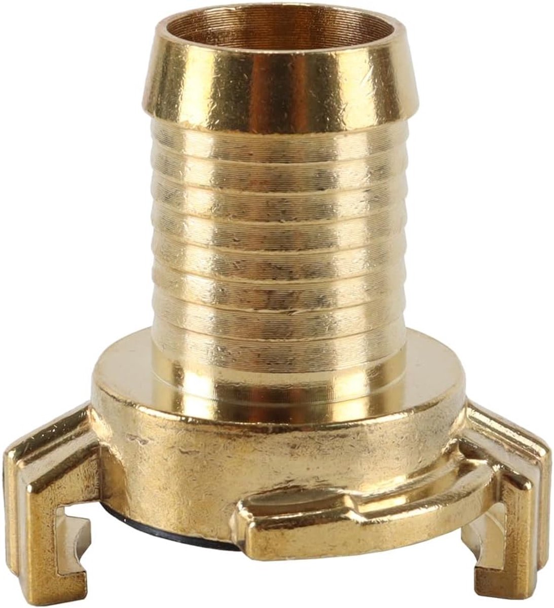 12197 Snelkoppeling Slangstuk 1 Inch Uitloop Blank Messing (1inch) - ShopVlot